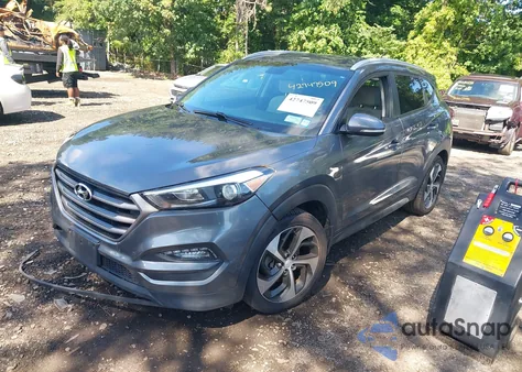 2016 Hyundai Tucson Sport из США, поврежденный, VIN KM8J3CA29GU199142